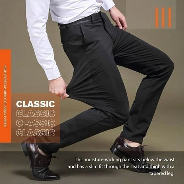 （Buy 2 Free Shipping）-High Stretch Men's Classic Pants