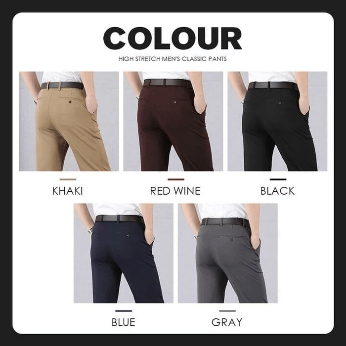 （Buy 2 Free Shipping）-High Stretch Men's Classic Pants