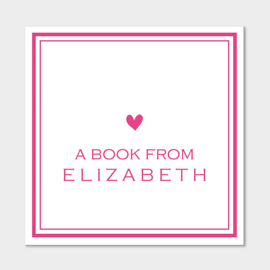 Heart Book Plates