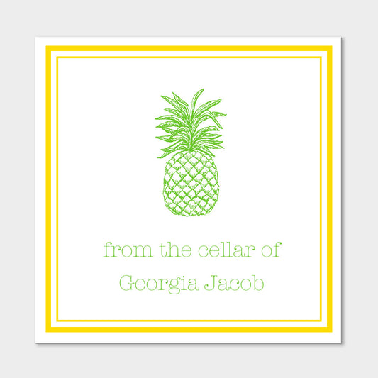 Pineapple Wine Sticker